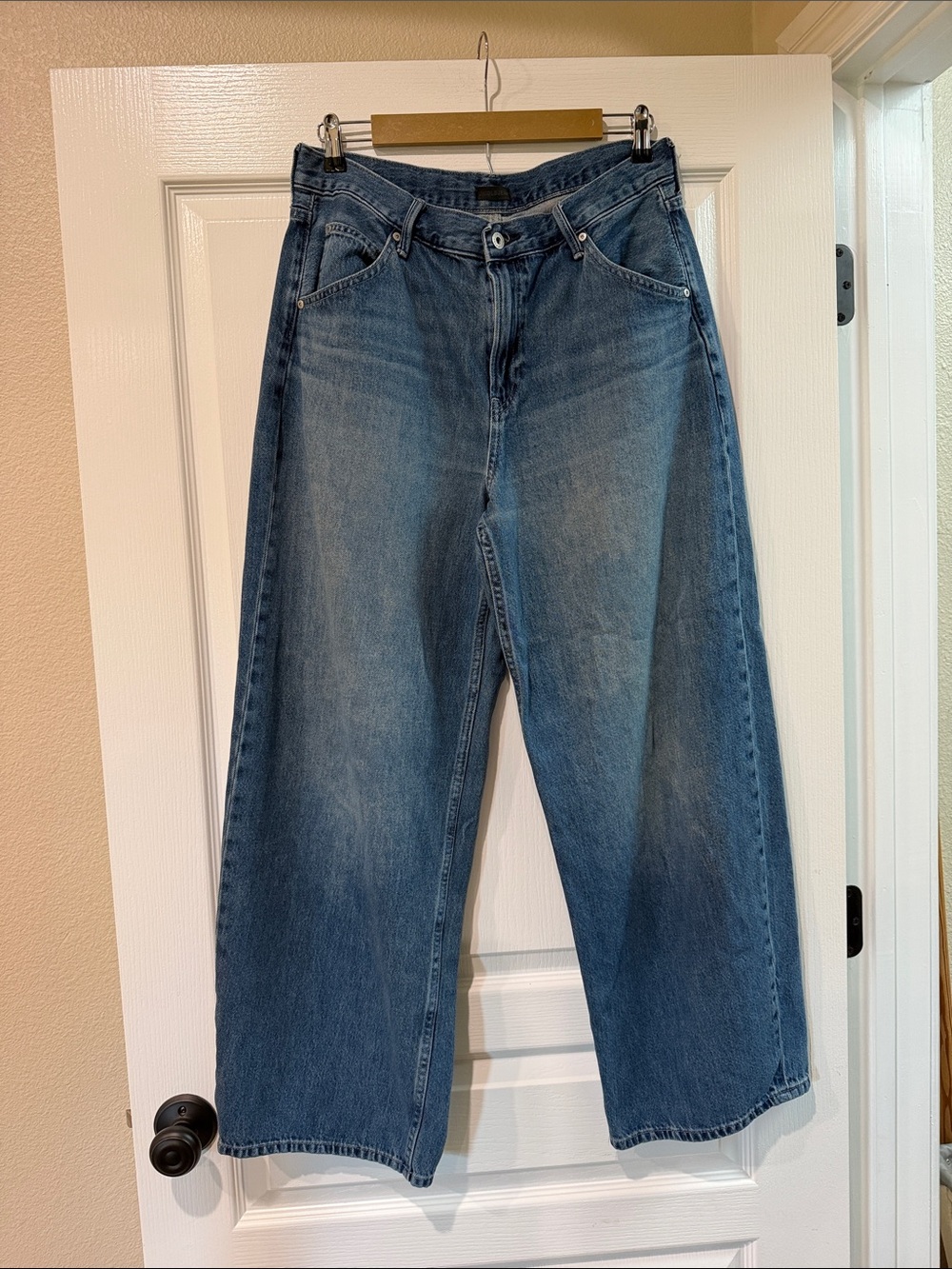 Uniqlo Wide Leg Baggy Denim
